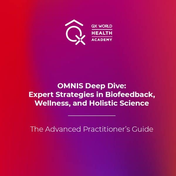 QX World Health Academy OMNIS Deep Dive promotional graphic