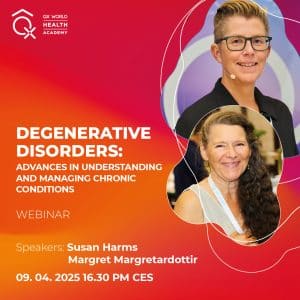 Webinar on Degenerative Disorders with speakers Susan and Margret